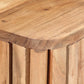 Table de chevet 40 x 30 x 50 cm Bois d'acacia massif