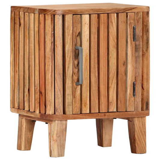 Table de chevet 40 x 30 x 50 cm Bois d'acacia massif