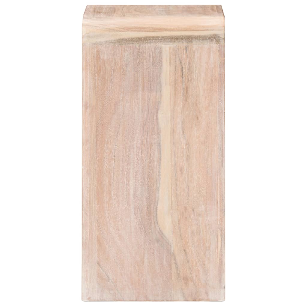 Table de chevet 40x30x60 cm Bois d'acacia massif