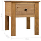 Table de chevet 46x40x57 cm Pin Gamme Panama