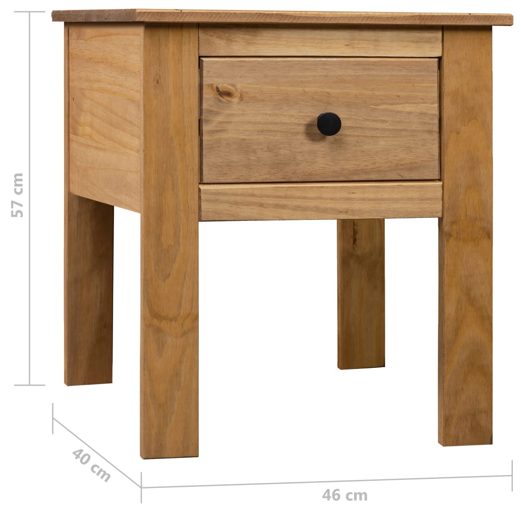 Table de chevet 46x40x57 cm Pin Gamme Panama