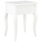 Table de chevet Blanc 40 x 30 x 50 cm Bois de pin massif