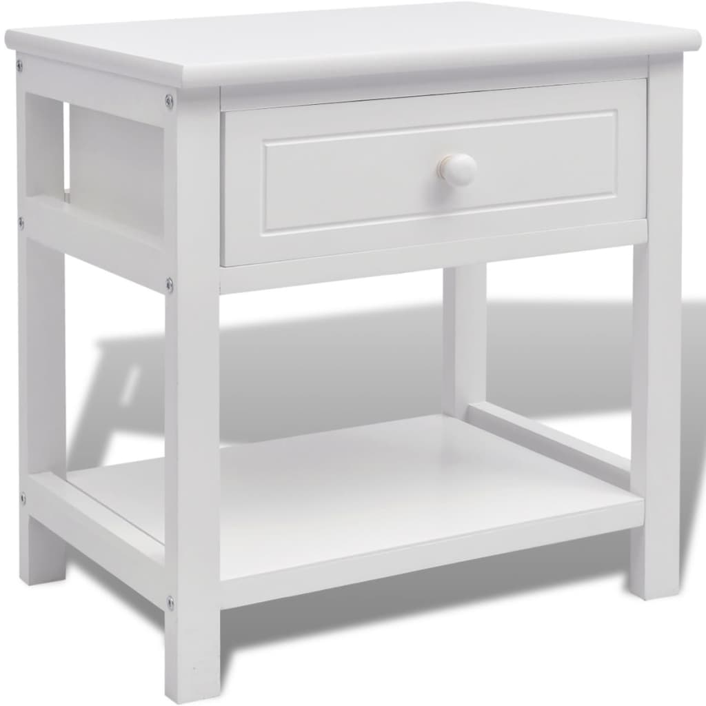 Table de chevet Bois Blanc