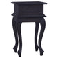 Table de chevet Café noir clair 35x30x60cm Bois d'acajou massif