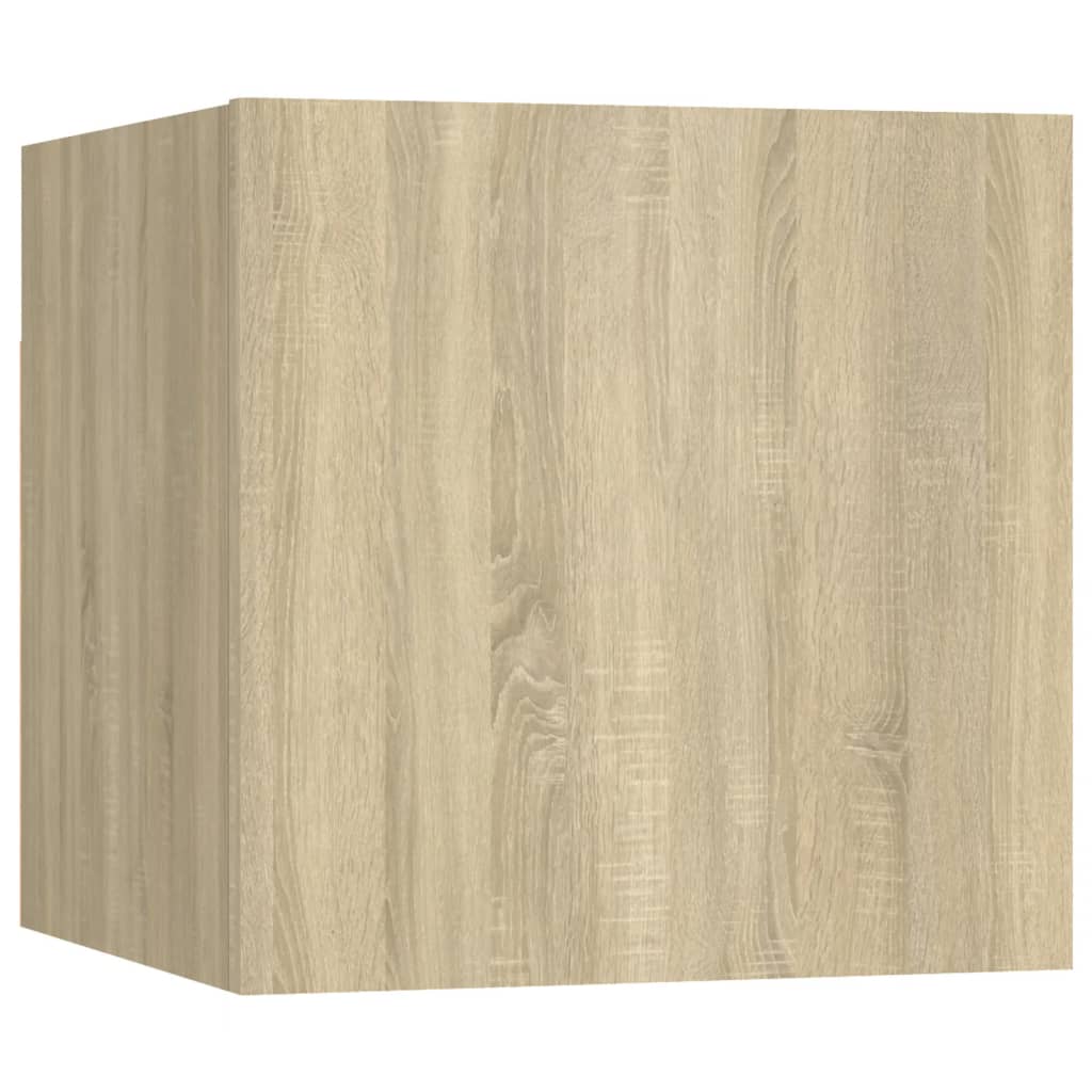 Table de chevet Chêne sonoma 30,5x30x30 cm Bois d'ingénierie