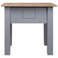 Table de chevet Gris 50,5x50,5x52,5 cm Pin Gamme Panama