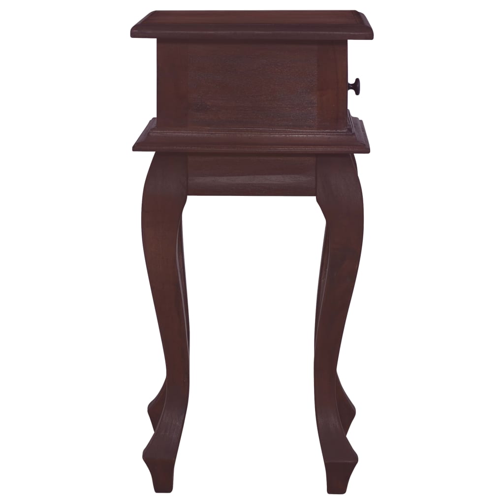 Table de chevet Marron classique 35x30x60 cm Bois d'acajou