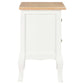 Tables de chevet 2 pcs blanc 35x30x49 cm MDF