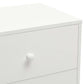 Tables de chevet 2 pcs Blanc 40 x 30 x 50 cm Pin massif