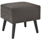 Tables de chevet 2 pcs Gris 40x35x40 cm Velours